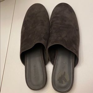 Grey Vince Vero Cuoio Slides Size 9